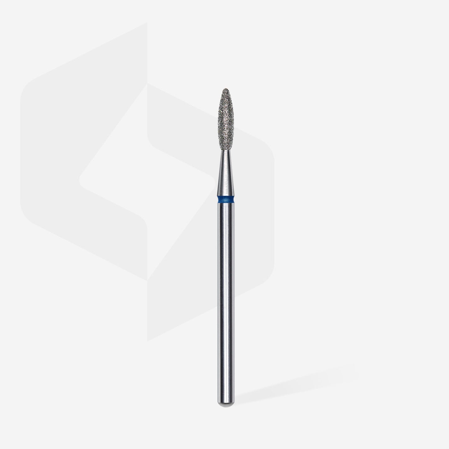 Diamond nail drill bit flame blue EXPERT non pointy